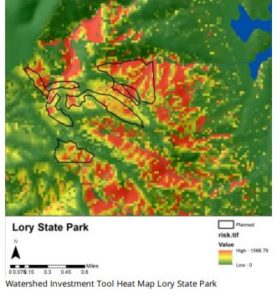 Lory State Park WIT Heat Map