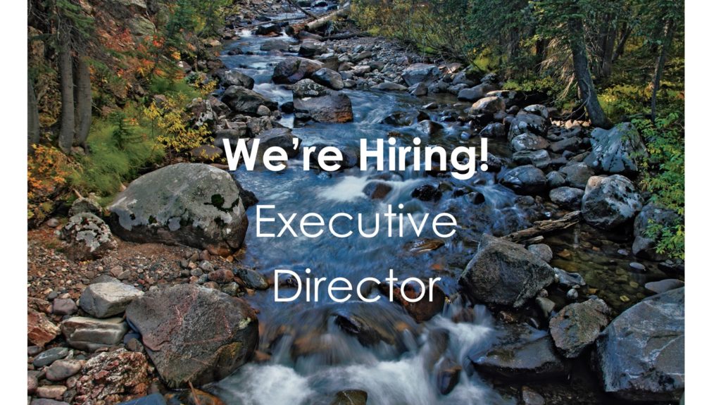 We are Hiring - Executive Director